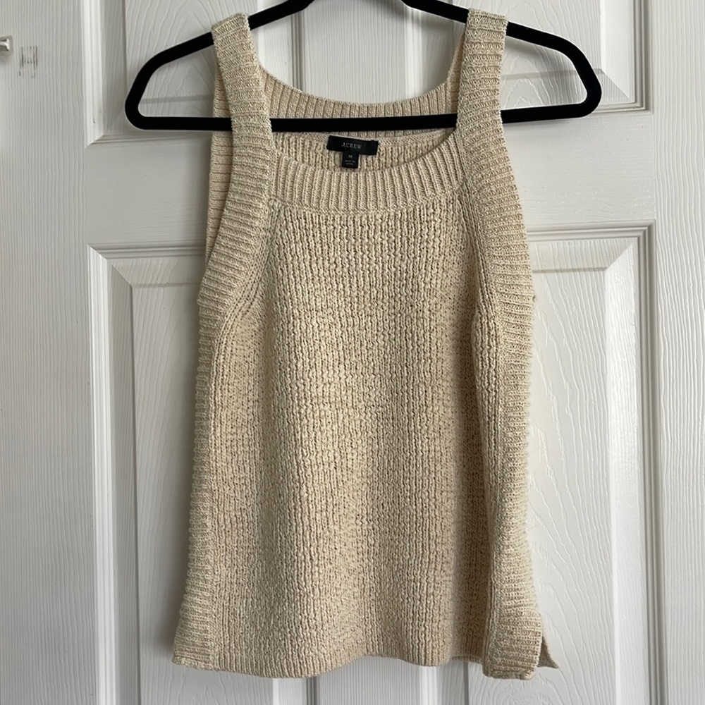 J. CREW sweater tank